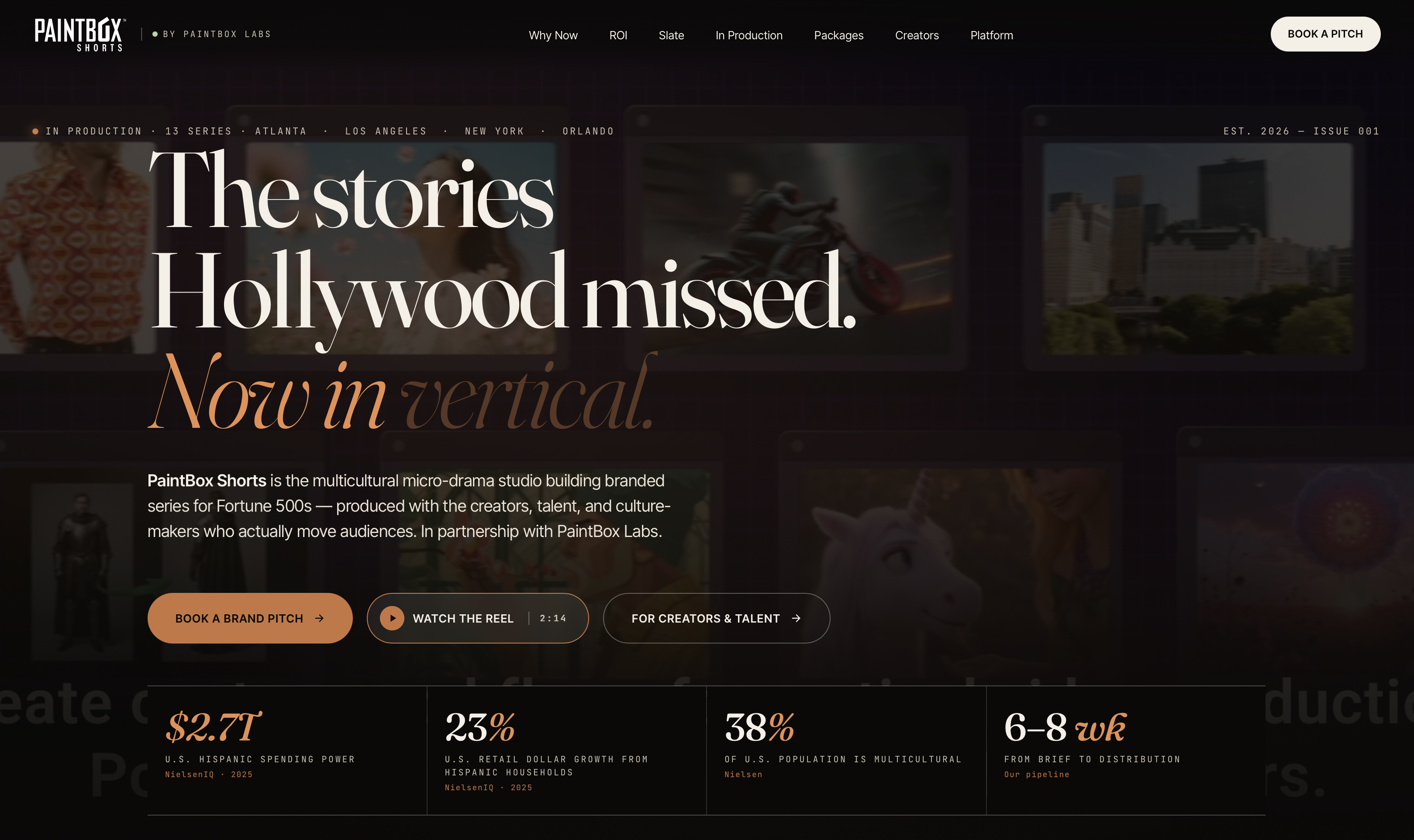 PaintBox Shorts — The Platform for Modern Storytelling