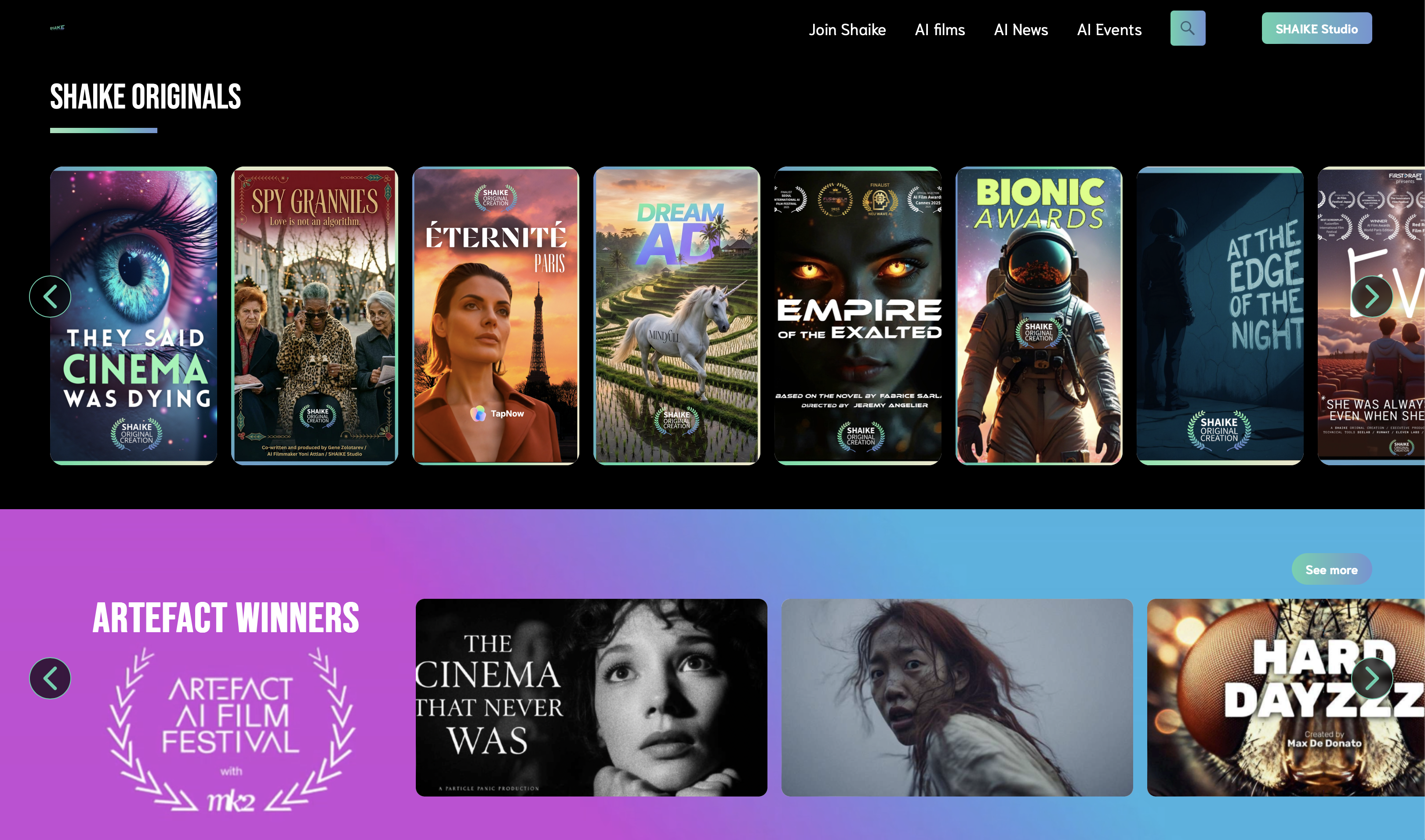 Shaiker TV — The Home of AI Filmmaking